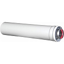 Удлинитель коаксиальный Ø80/125 мм L= 1,0 м Ø80 мм - AL, Ø125 мм-Zn  по цене 4400 руб.